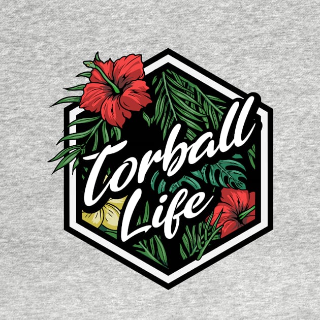 Floral Badge Torball Life by walaodesigns